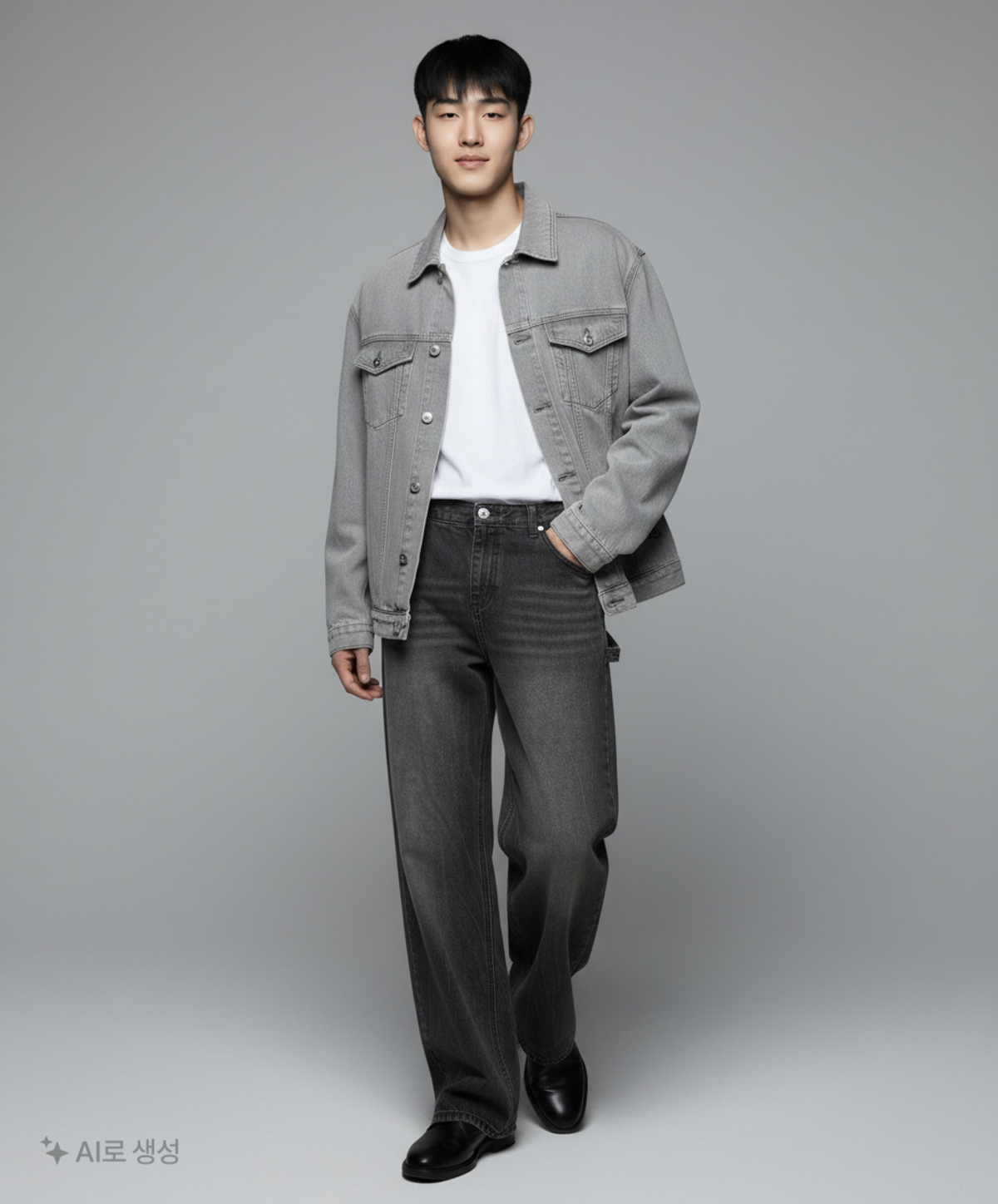 데케트(DECET) Dawn Semi Flared Jeans DCPT044BlackA XL