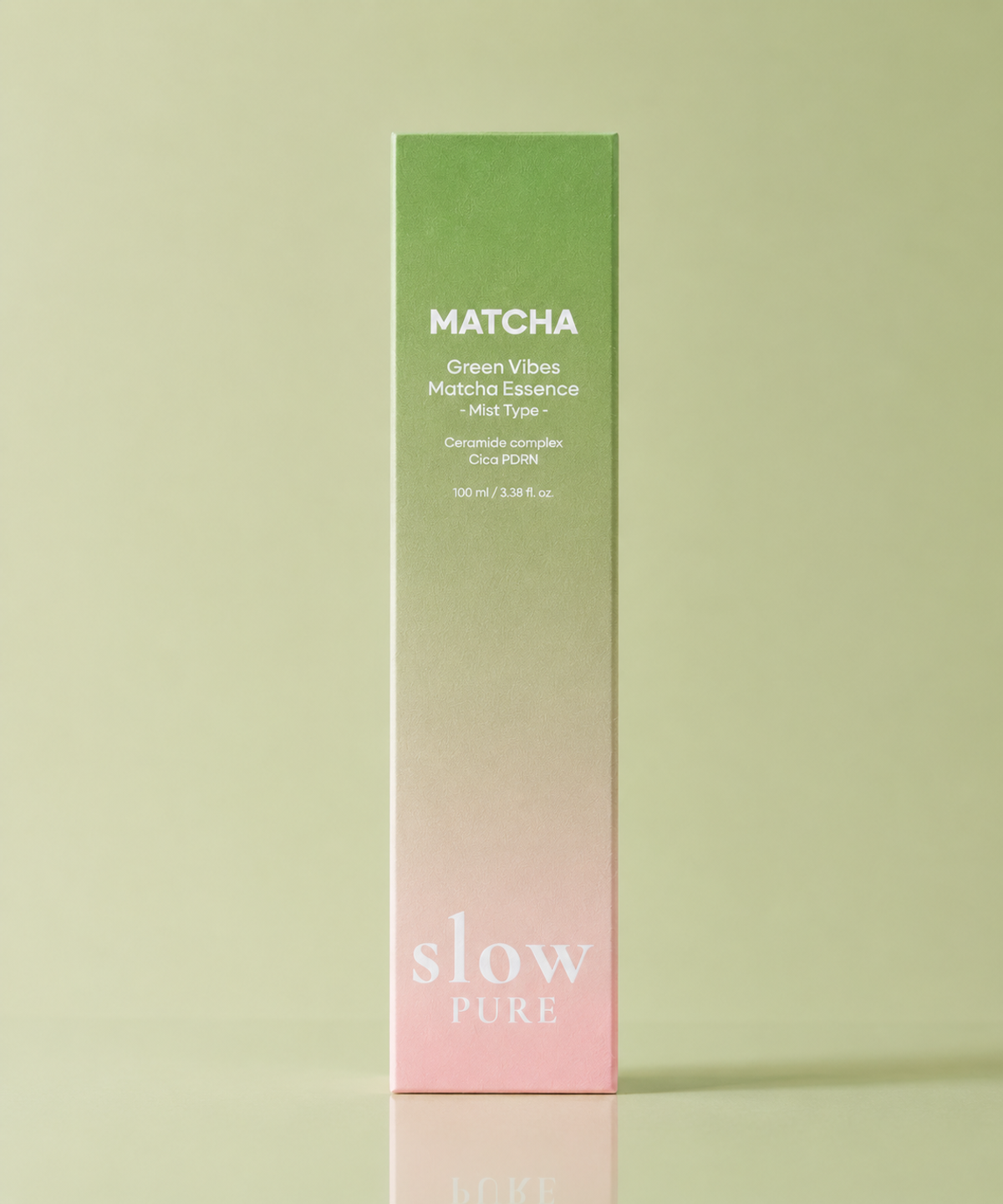 슬로우퓨어(SLOWPURE) 그린바이브 말차에센스 미스트 100ml