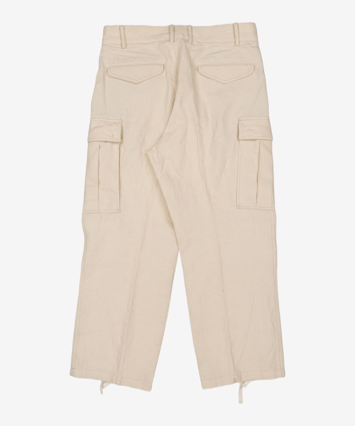 프리즘웍스(FRIZMWORKS) LINEN M65 CARGO PANTS _ NATURAL L