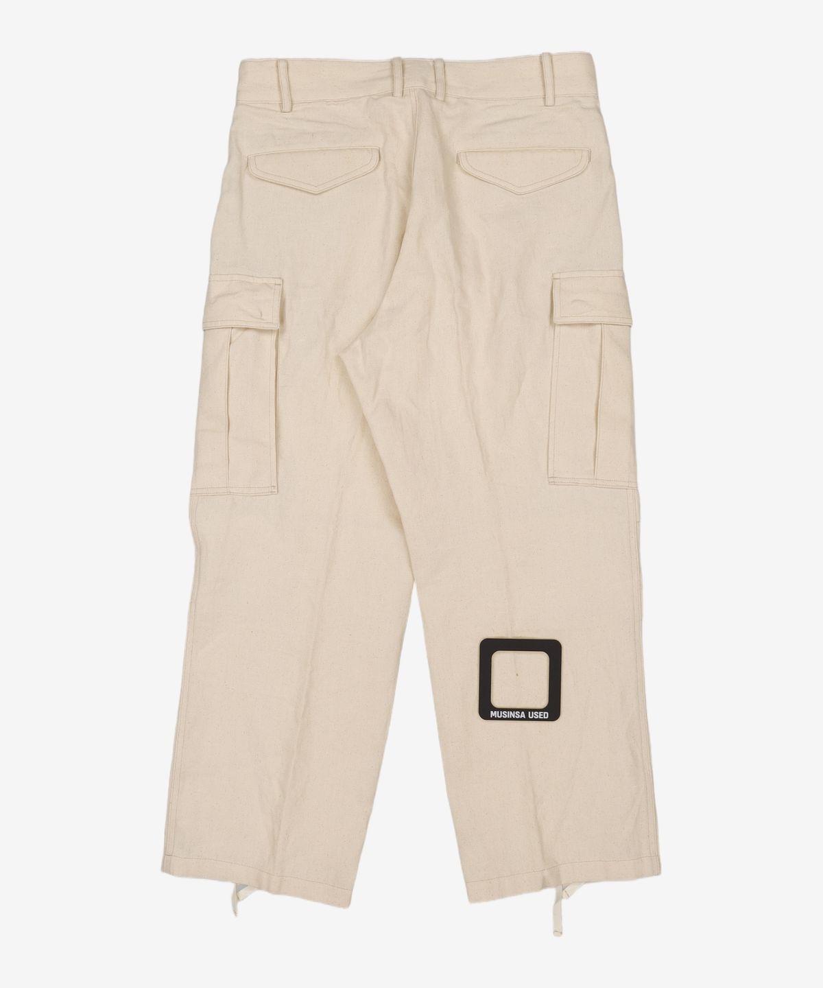 프리즘웍스(FRIZMWORKS) LINEN M65 CARGO PANTS _ NATURAL L