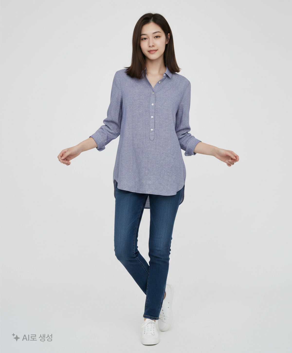 유니클로(UNIQLO) 캐주얼 셔츠 L