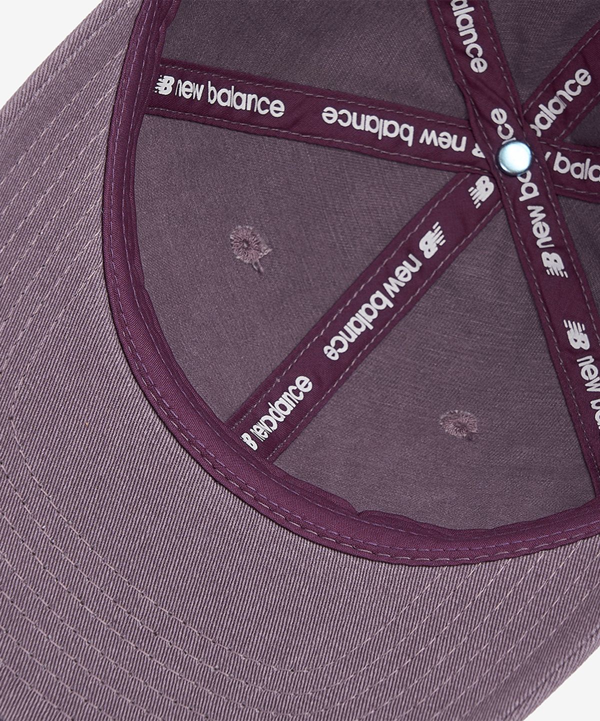 뉴발란스(NEW BALANCE) NBGDGF1102 / 레터로고 볼캡 (PURPLE)