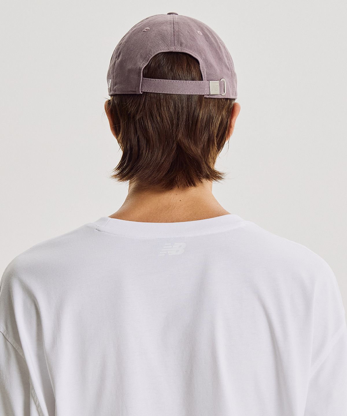 뉴발란스(NEW BALANCE) NBGDGF1102 / 레터로고 볼캡 (PURPLE)