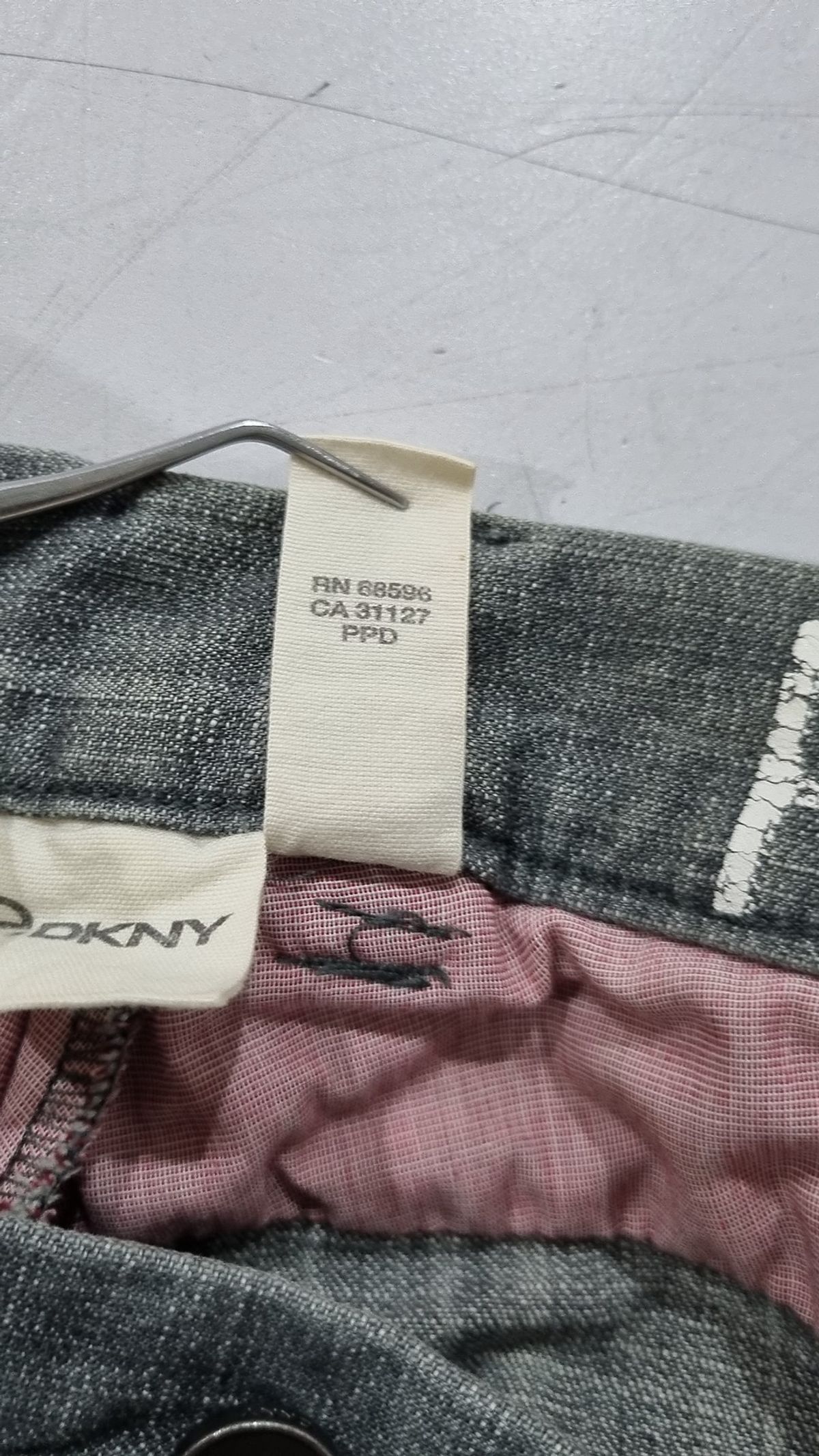 퓨어(DKNY PURE) 청/데님 팬츠 32