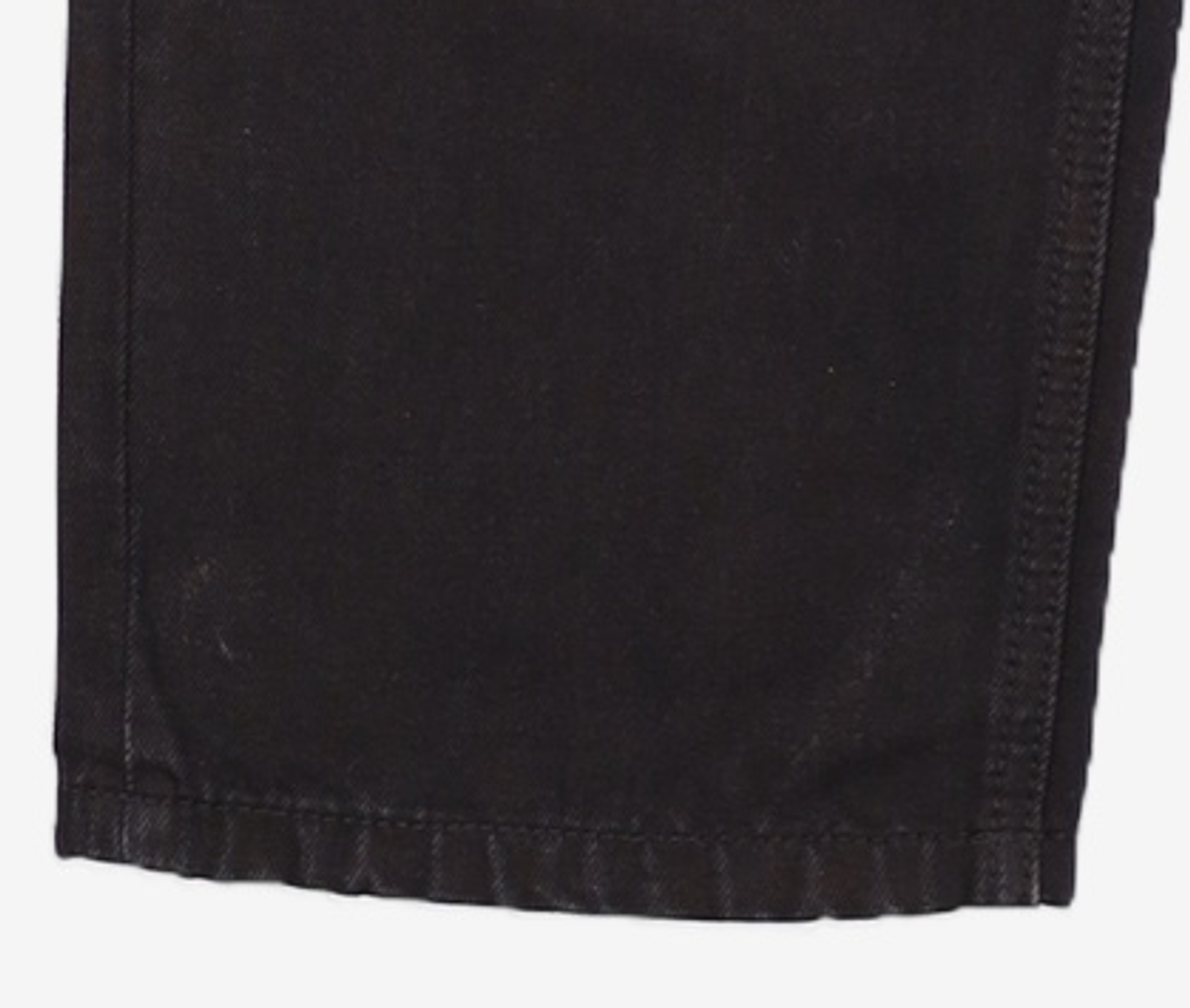 마리떼 프랑소와 저버(MARITHÉ + FRANҪOIS GIRBAUD) W STRAIGHT CROP DENIM PANTS black 25