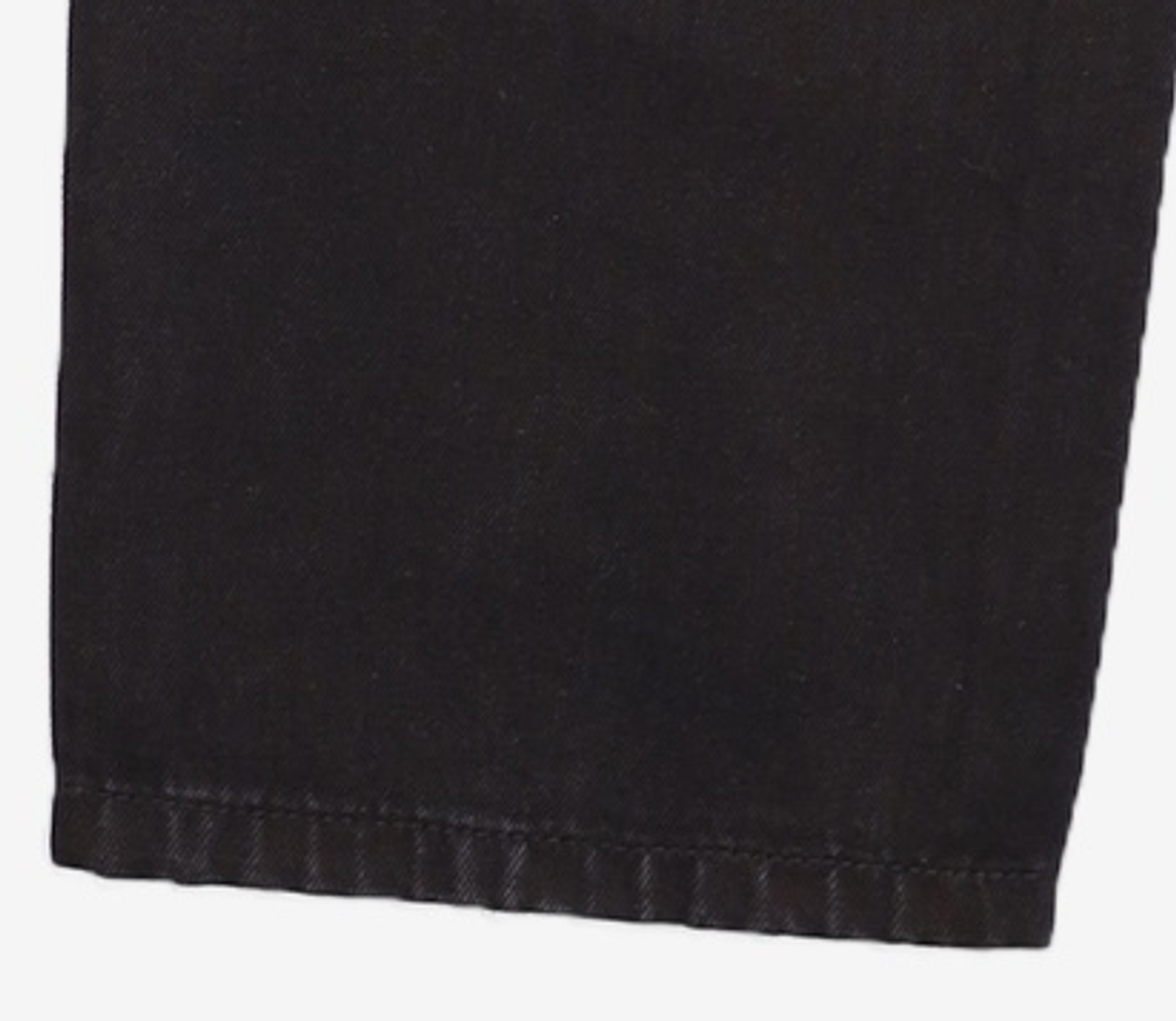 마리떼 프랑소와 저버(MARITHÉ + FRANҪOIS GIRBAUD) W STRAIGHT CROP DENIM PANTS black 25