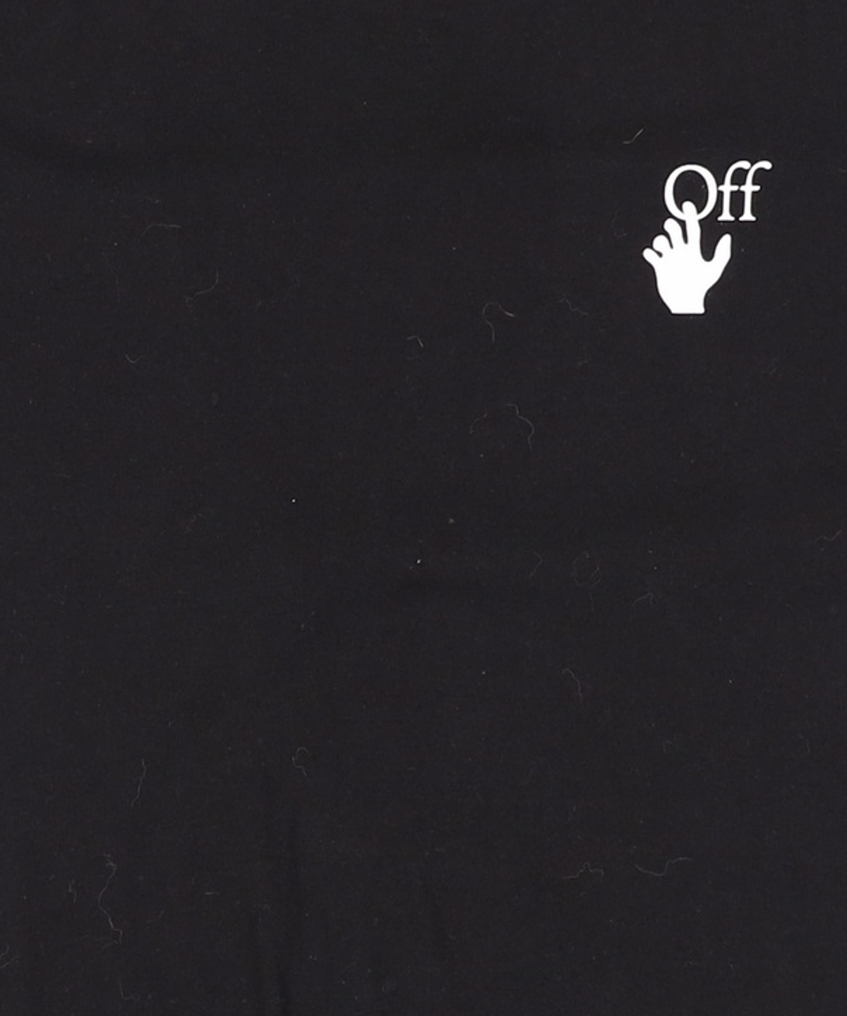 오프화이트(OFF-WHITE) 남성 스프레이 마커 애로우 로고 티셔츠 - 블랙 / OMAA027S21JER0051001 M