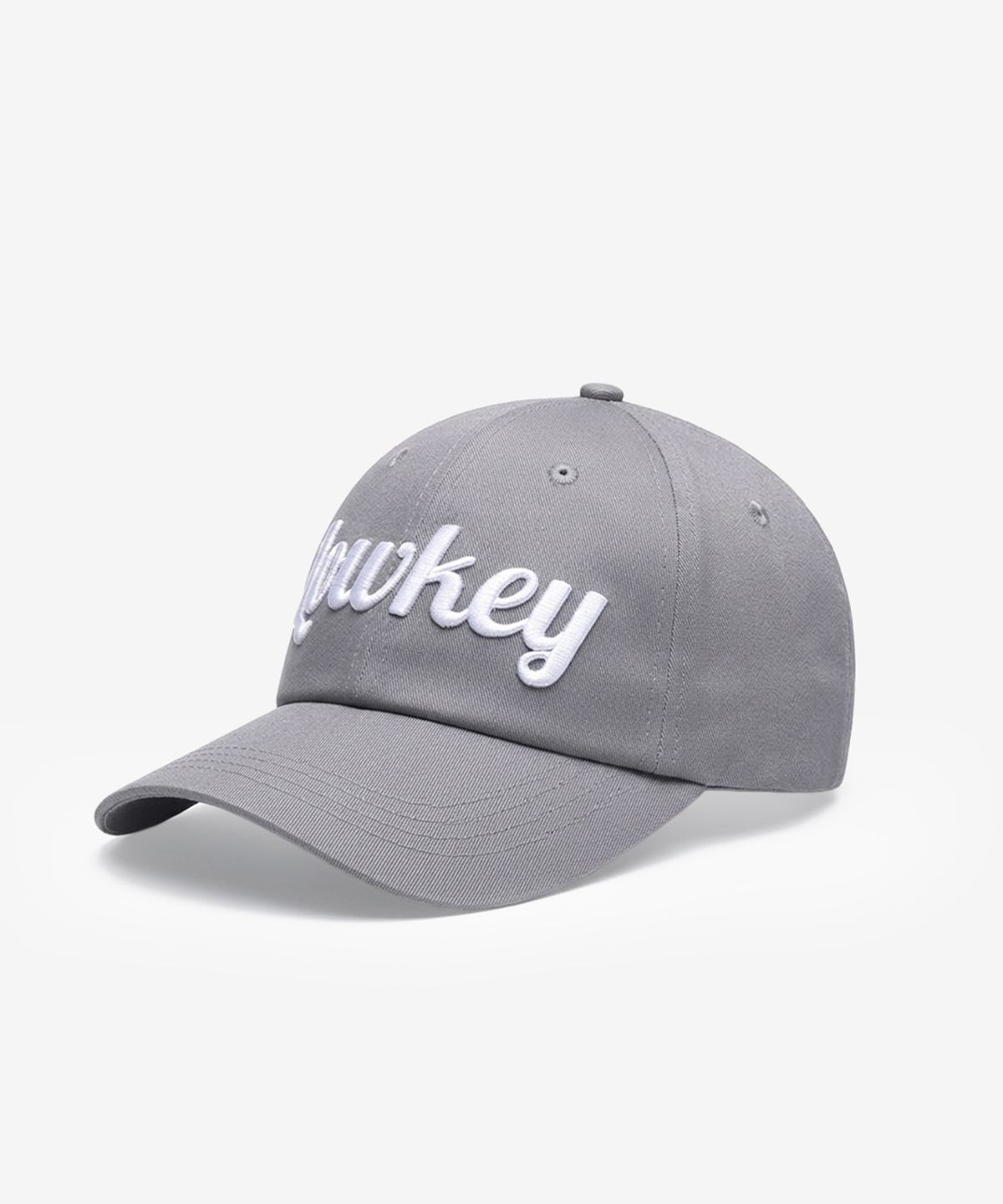 스틸로우키(STILL LOWKEY) Script Ball Cap_GRAY