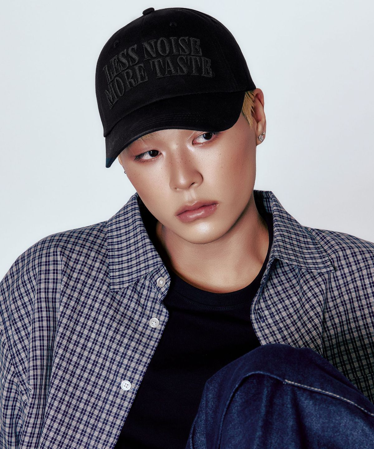 스틸로우키(STILL LOWKEY) Statement Ball Cap_BLACK
