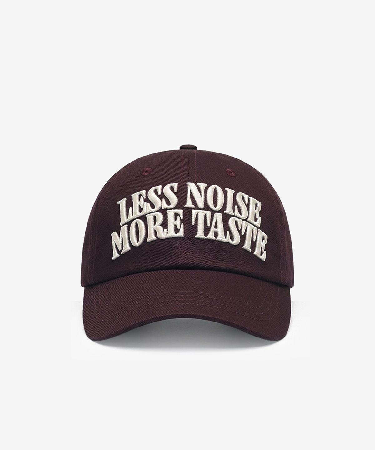 스틸로우키(STILL LOWKEY) Statement Ball Cap_BURGUNDY