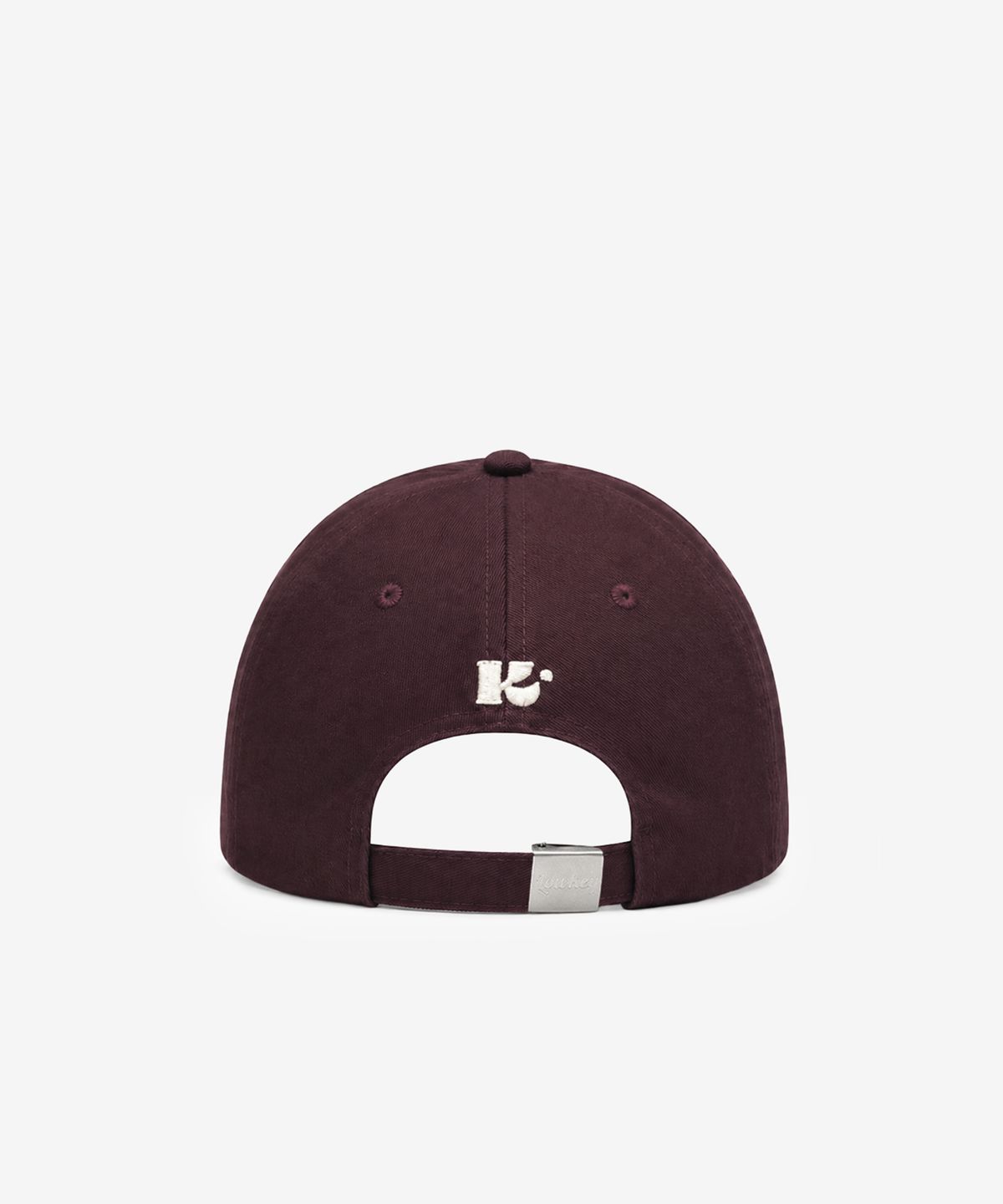 스틸로우키(STILL LOWKEY) Statement Ball Cap_BURGUNDY