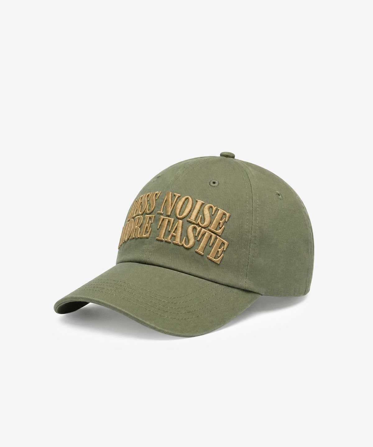 스틸로우키(STILL LOWKEY) Statement Ball Cap_KHAKI