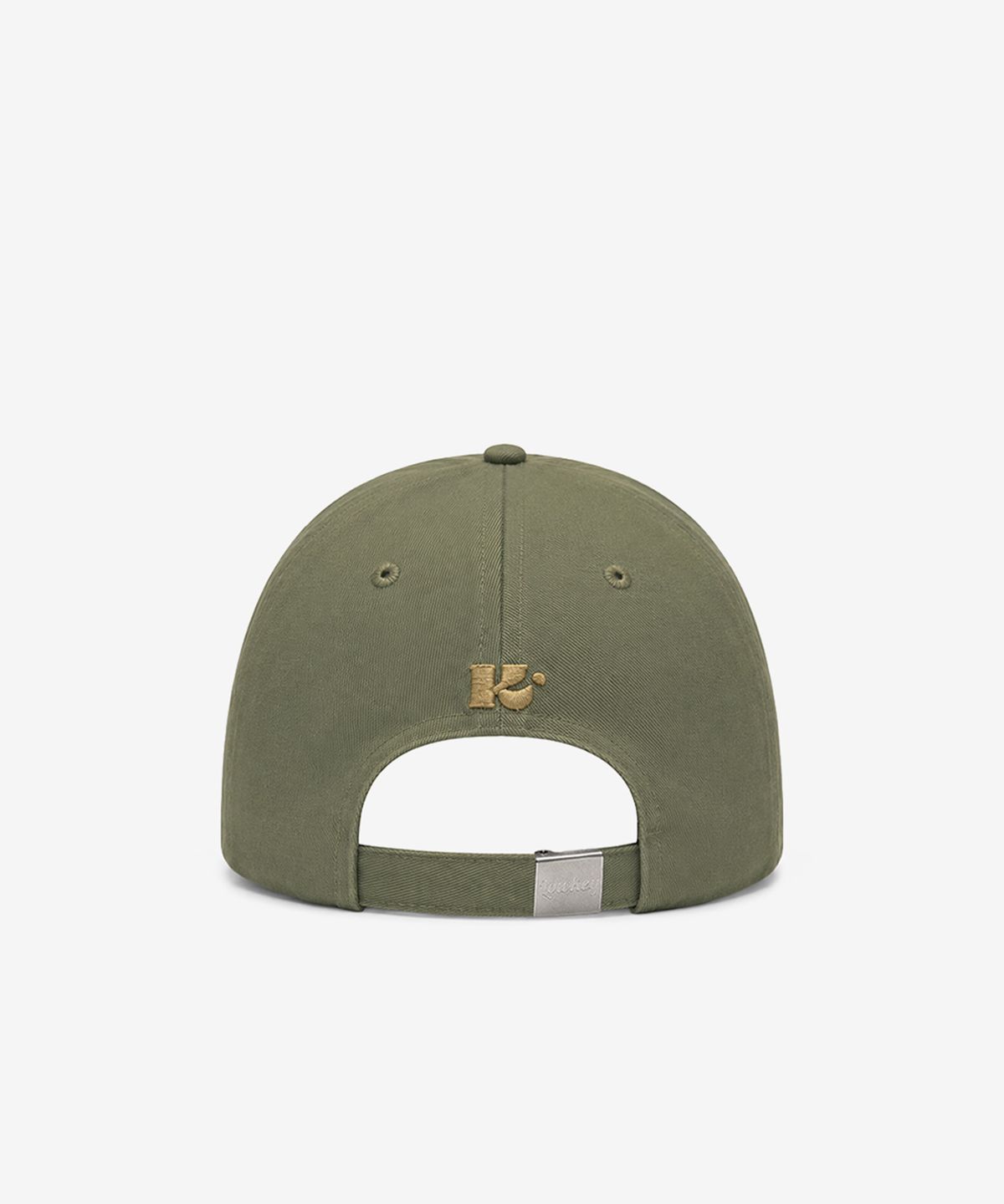 스틸로우키(STILL LOWKEY) Statement Ball Cap_KHAKI