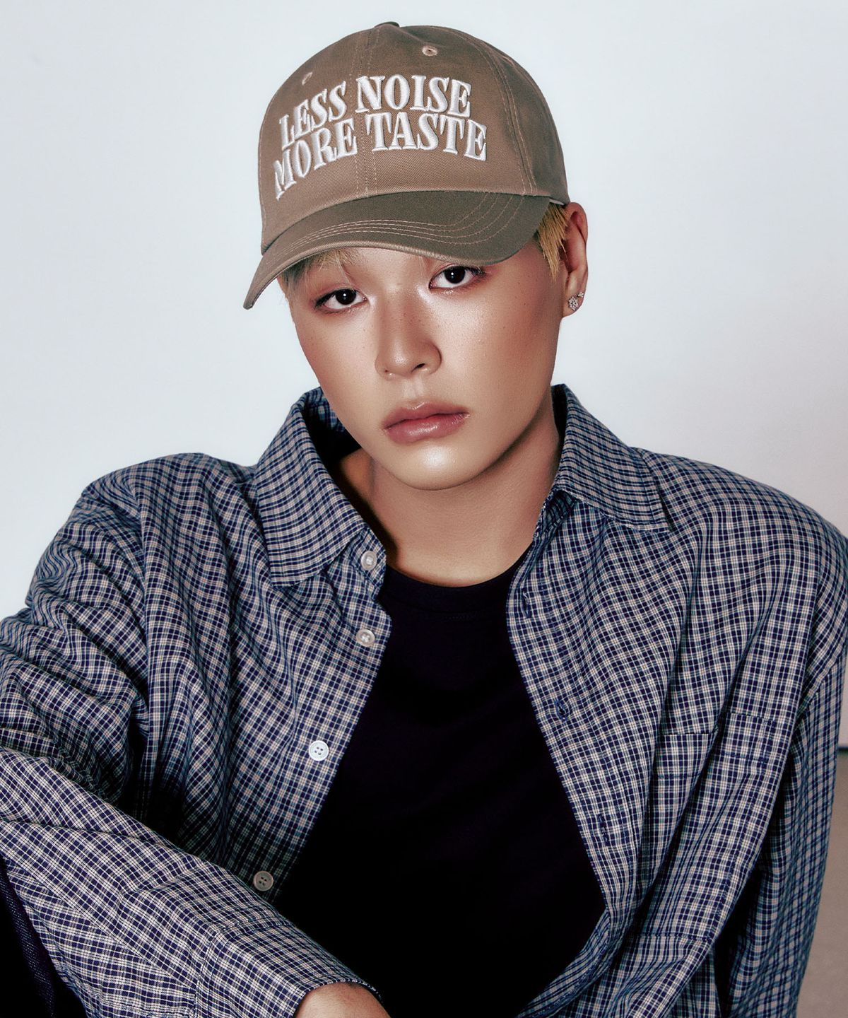 스틸로우키(STILL LOWKEY) Statement Ball Cap_BEIGE