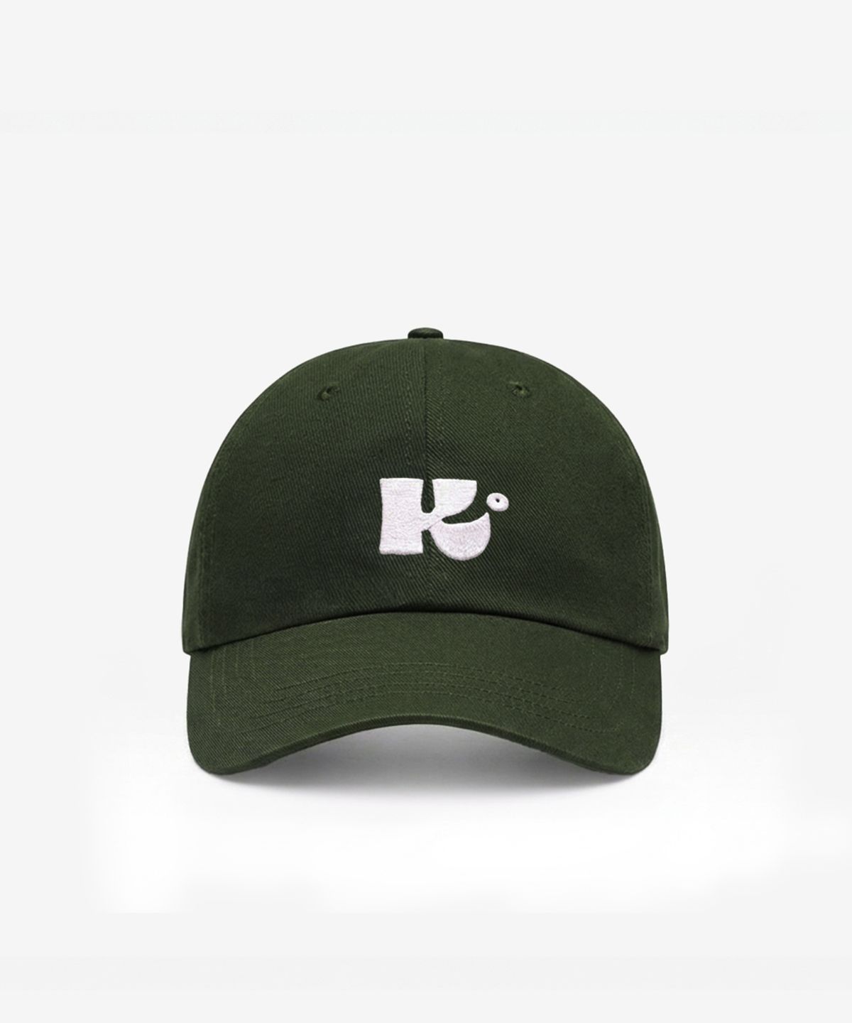 스틸로우키(STILL LOWKEY) Monogram Ball Cap_GREEN