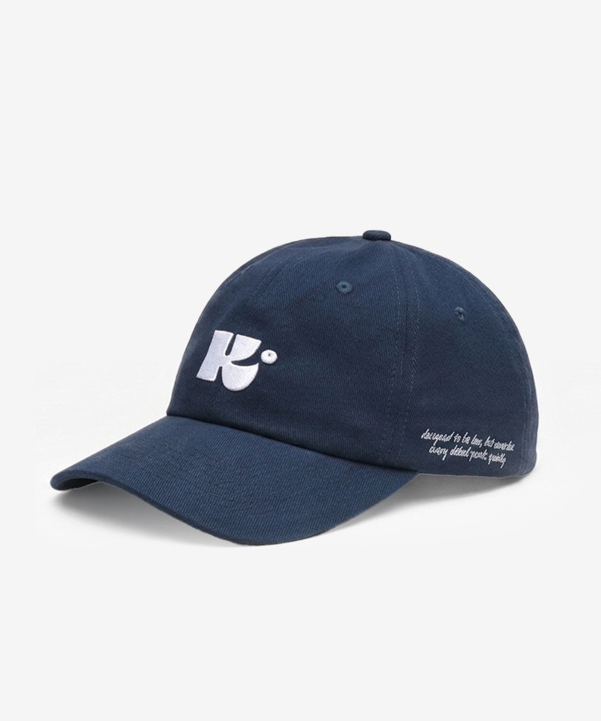 스틸로우키(STILL LOWKEY) Monogram Ball Cap_NAVY