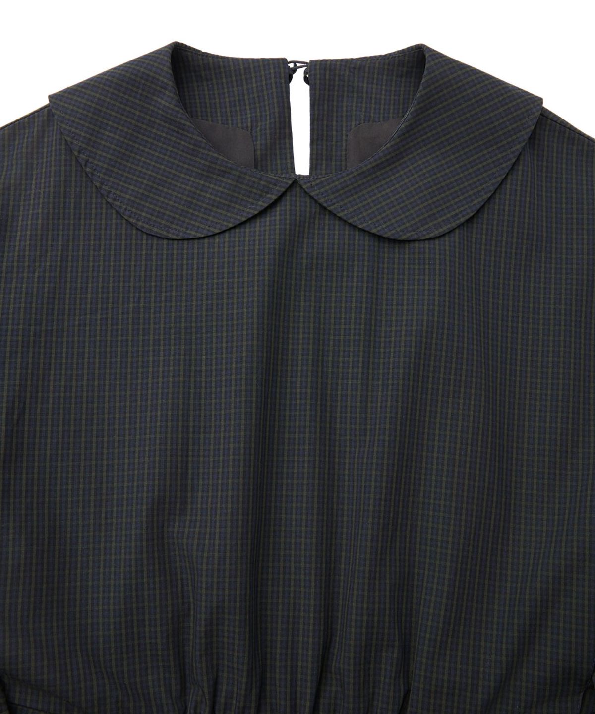 락피쉬웨더웨어(ROCKFISH WEATHERWEAR) CHECK VOLUME  DRESS - DARK GREEN