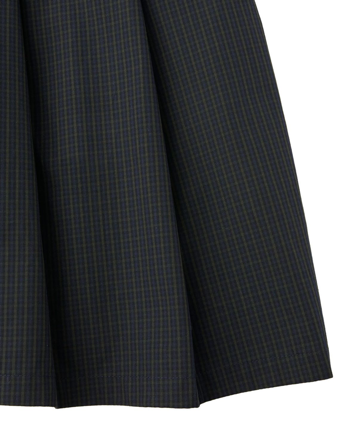 락피쉬웨더웨어(ROCKFISH WEATHERWEAR) CHECK VOLUME  DRESS - DARK GREEN
