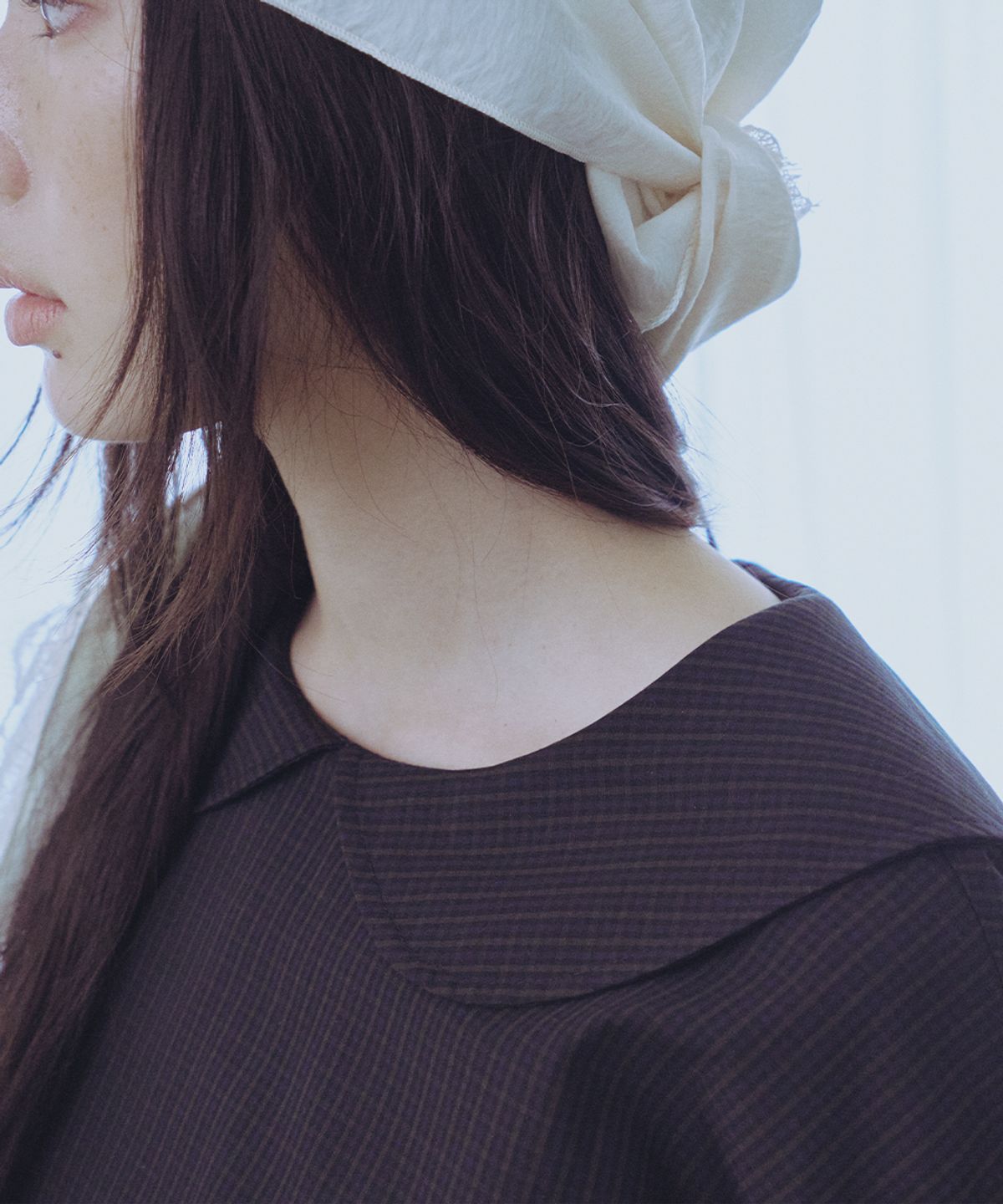 락피쉬웨더웨어(ROCKFISH WEATHERWEAR) CHECK VOLUME  DRESS - DARK GREEN