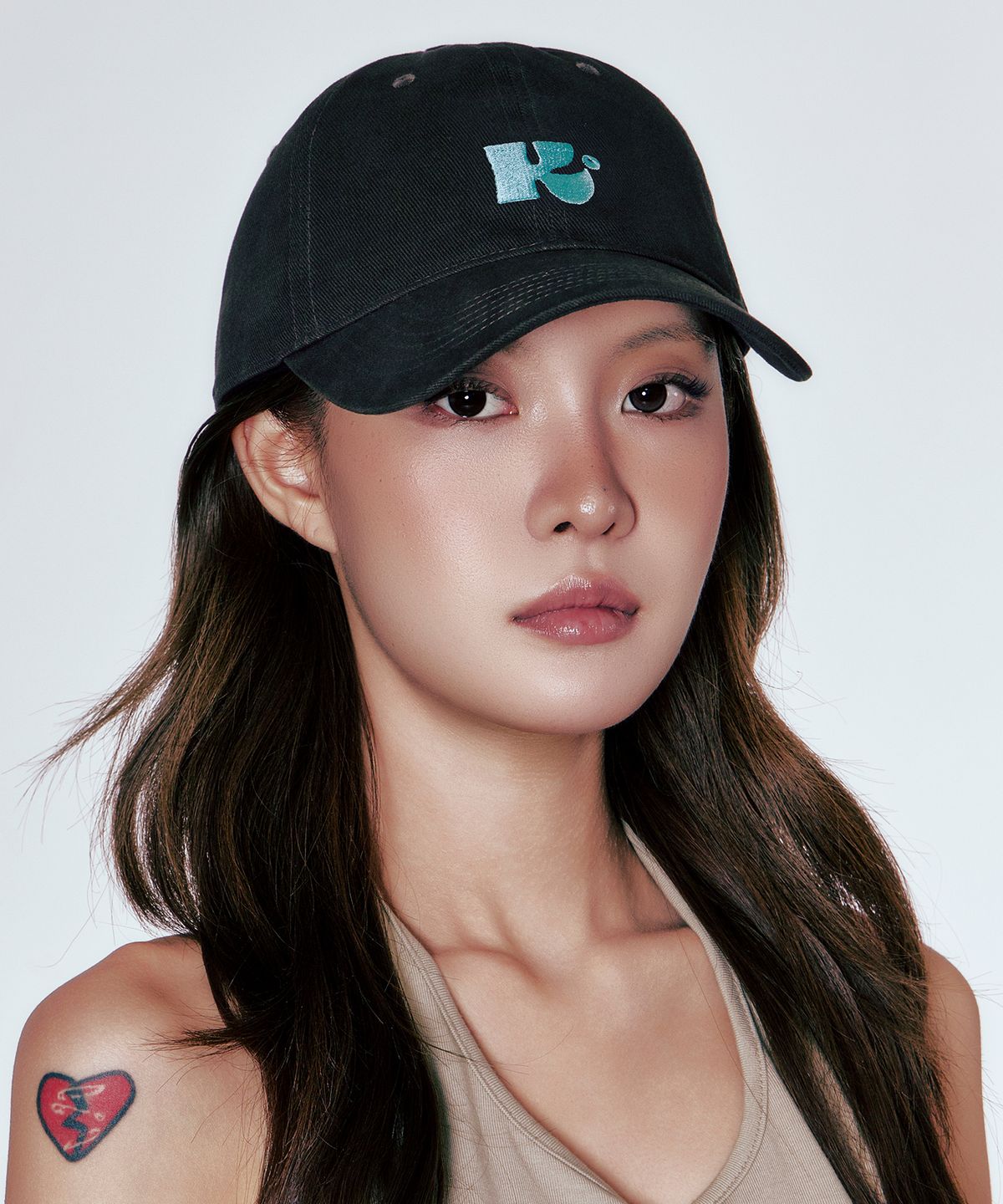 스틸로우키(STILL LOWKEY) Monogram Ball Cap_BROWN