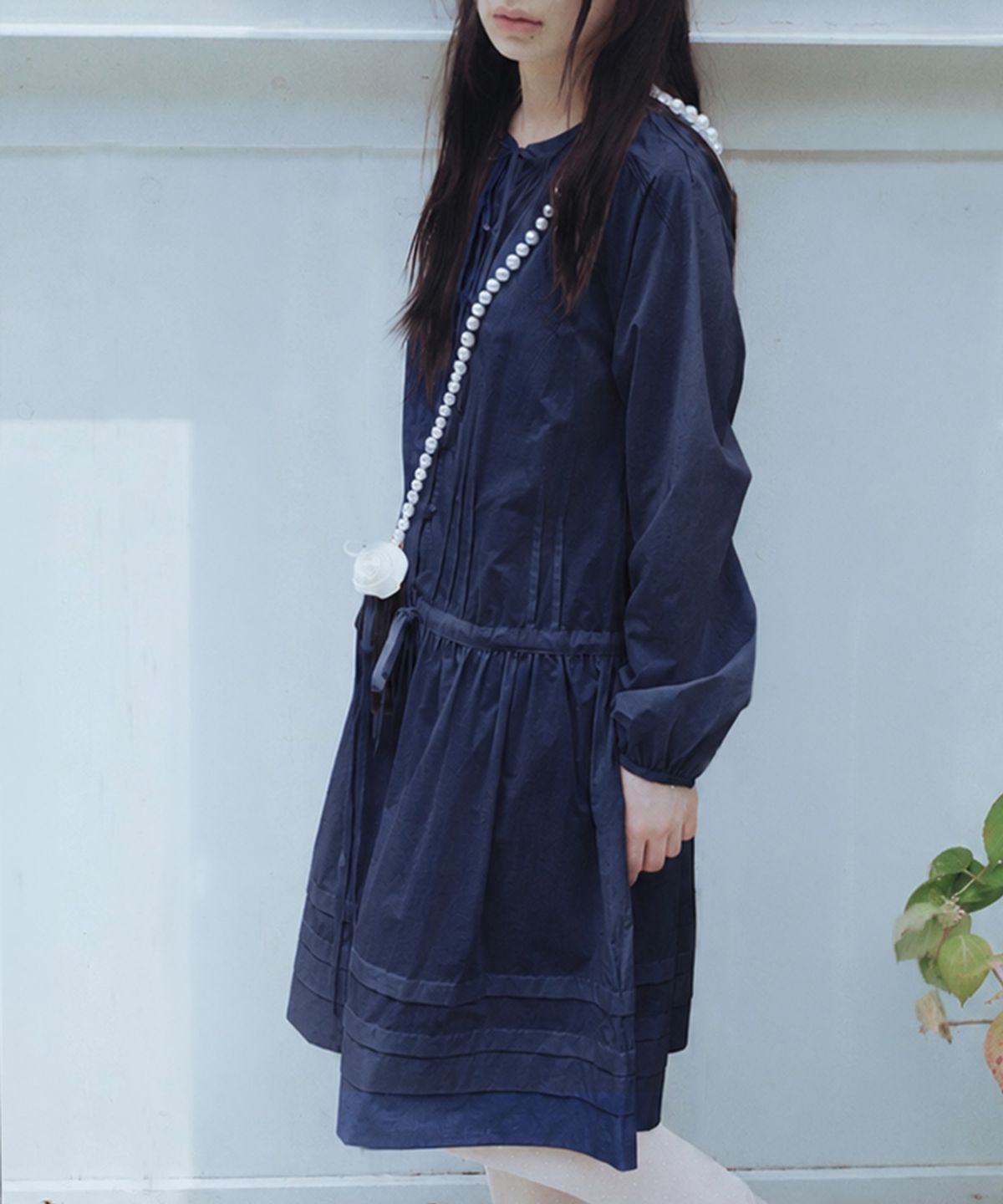 락피쉬웨더웨어(ROCKFISH WEATHERWEAR) PINTUCK DRESS - 2 colors