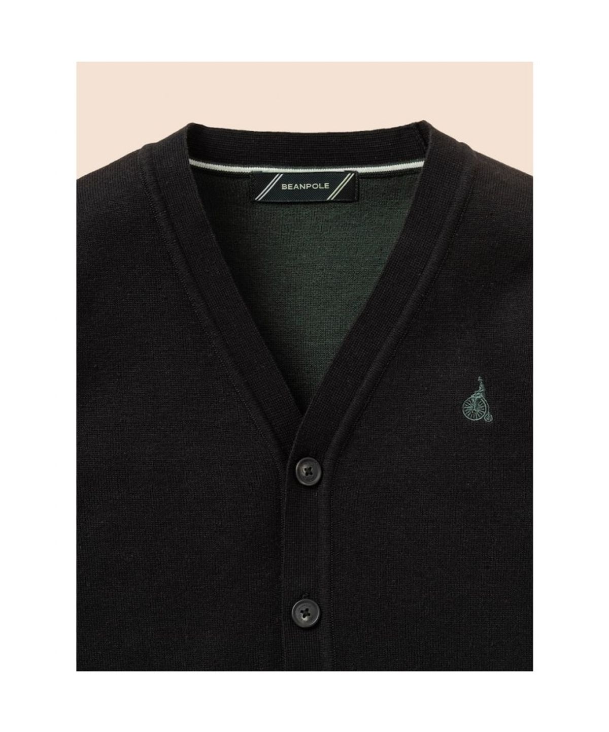 빈폴 키즈(BEANPOLE KIDS) [Essential] 베럴비 카디건  블랙 (BI685AUE15)