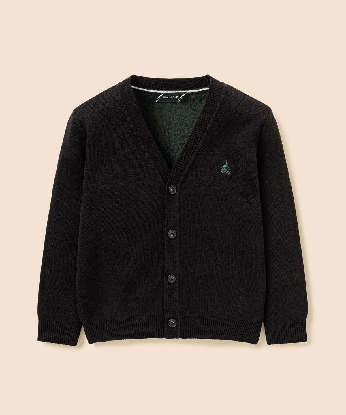빈폴 키즈(BEANPOLE KIDS) [Essential] 베럴비 카디건  블랙 (BI685AUE15)