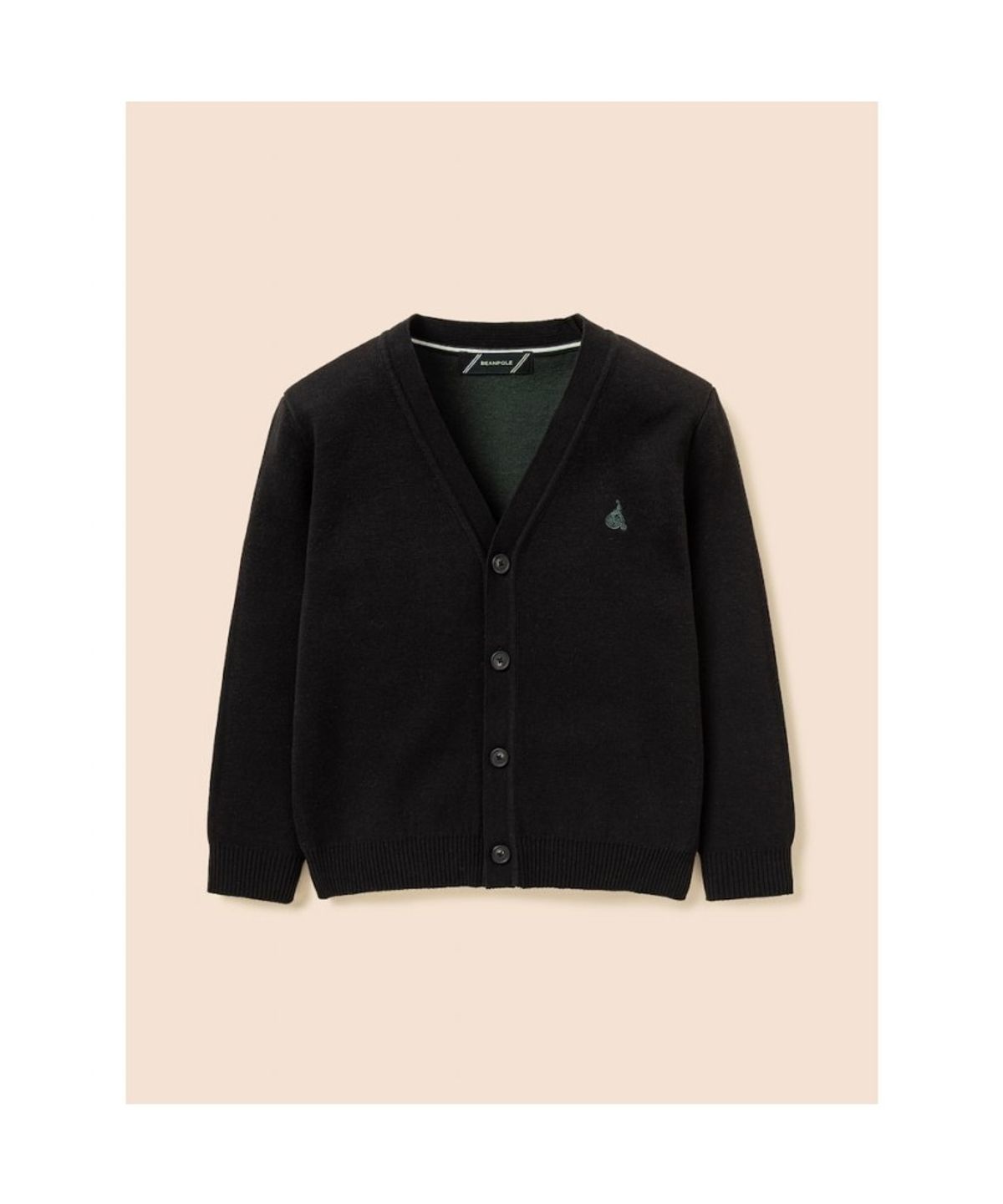 빈폴 키즈(BEANPOLE KIDS) [Essential] 베럴비 카디건  블랙 (BI685AUE15)