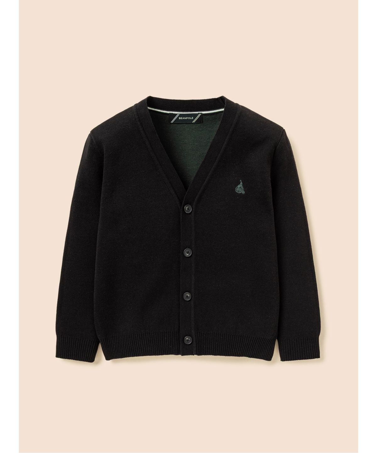 빈폴 키즈(BEANPOLE KIDS) [Essential] 베럴비 카디건  블랙 (BI685AUE15)