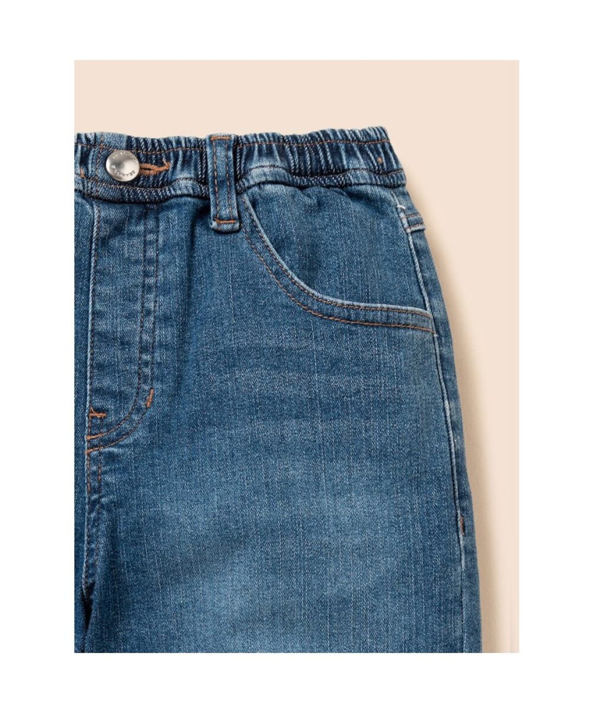빈폴 키즈(BEANPOLE KIDS) [Essential] 스트레이트 데님 팬츠  블루 (BI6821UE2P)