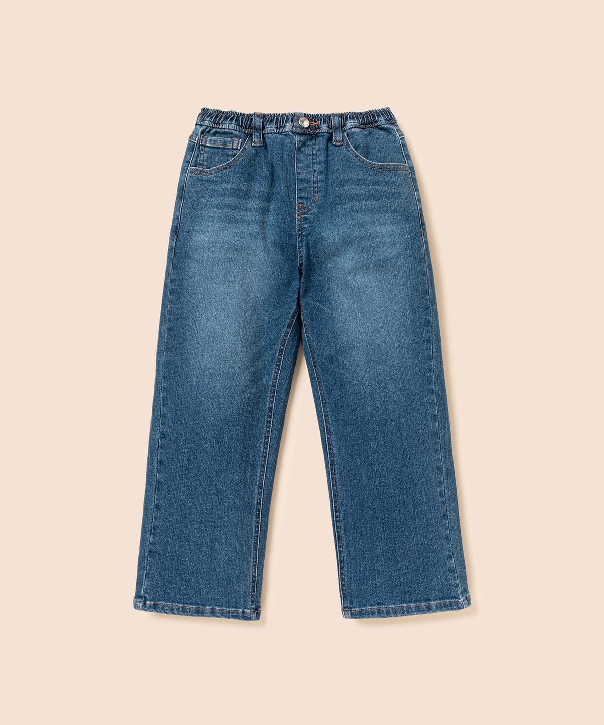 빈폴 키즈(BEANPOLE KIDS) [Essential] 스트레이트 데님 팬츠  블루 (BI6821UE2P)