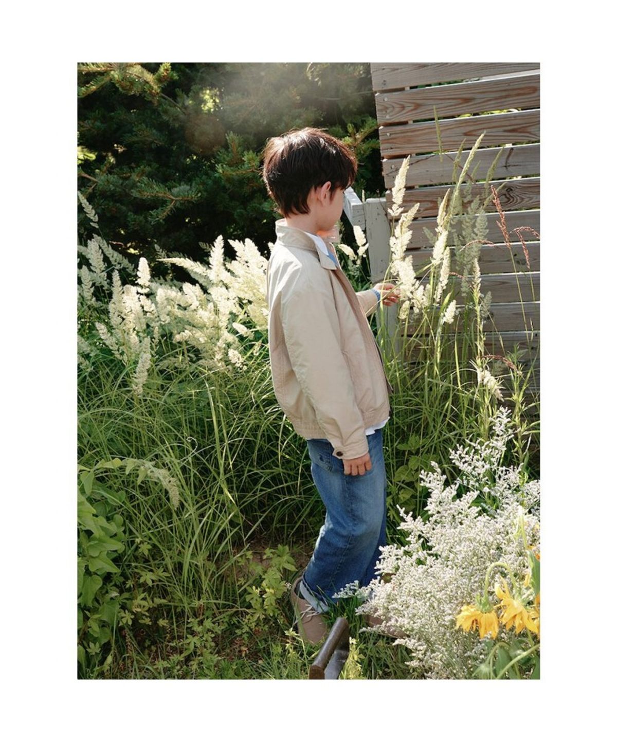 빈폴 키즈(BEANPOLE KIDS) [Essential] 스트레이트 데님 팬츠  블루 (BI6821UE2P)