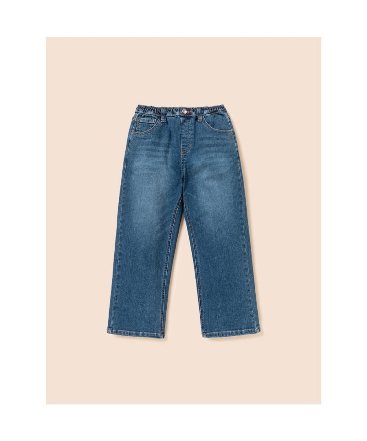 빈폴 키즈(BEANPOLE KIDS) [Essential] 스트레이트 데님 팬츠  블루 (BI6821UE2P)