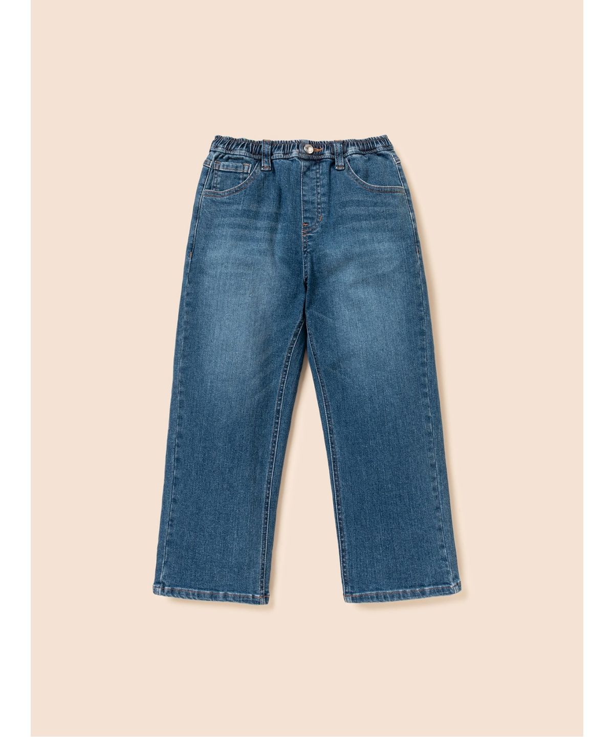 빈폴 키즈(BEANPOLE KIDS) [Essential] 스트레이트 데님 팬츠  블루 (BI6821UE2P)