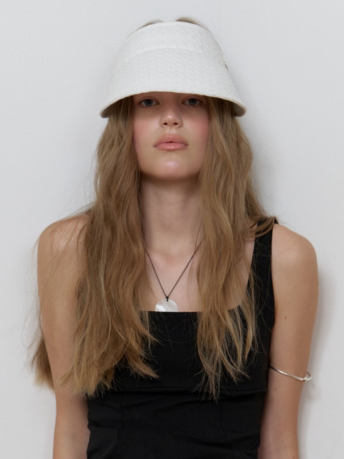 러브미몬스터(LOVE ME MONSTER) Park Flower Lace Sun Cap_WHITE (L262MCP070)