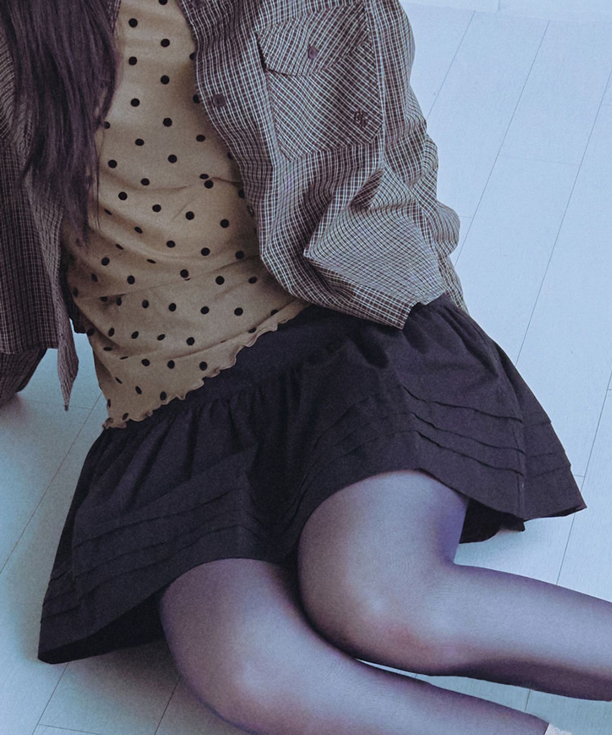 락피쉬웨더웨어(ROCKFISH WEATHERWEAR) PINTUCK MINI SKIRT - 3 colors