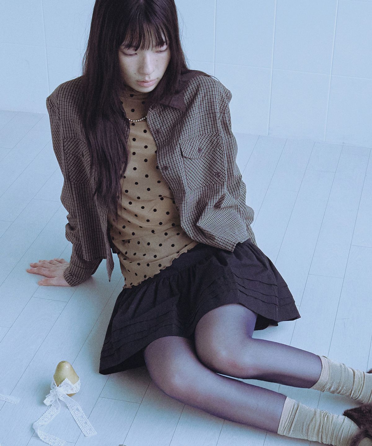 락피쉬웨더웨어(ROCKFISH WEATHERWEAR) PINTUCK MINI SKIRT - 3 colors