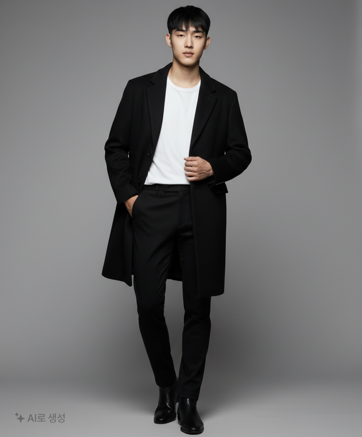 무신사 스탠다드(MUSINSA STANDARD) 겨울 기타 코트 M