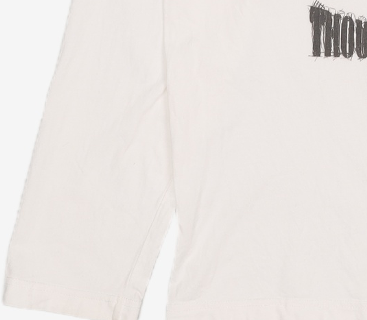 메종미네드(MAISON MINED) DOODLE HEART LONG SLEEVE WHITE S