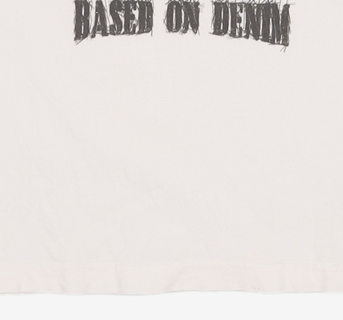 메종미네드(MAISON MINED) DOODLE HEART LONG SLEEVE WHITE S