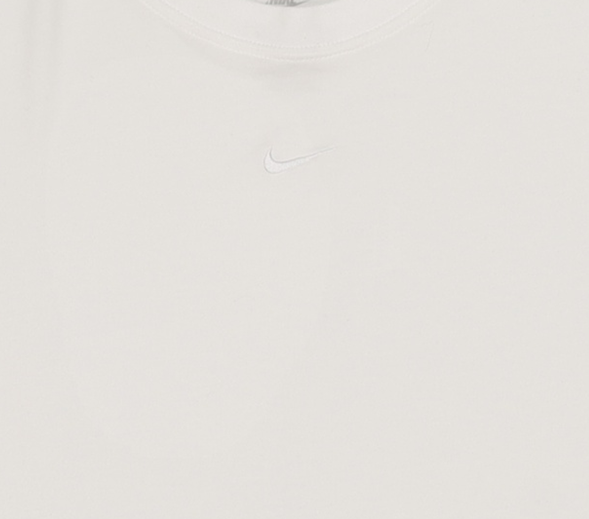 나이키(NIKE) 스포츠웨어 칠 니트 크롭 티셔츠 W - 화이트 / HF9539-100 95