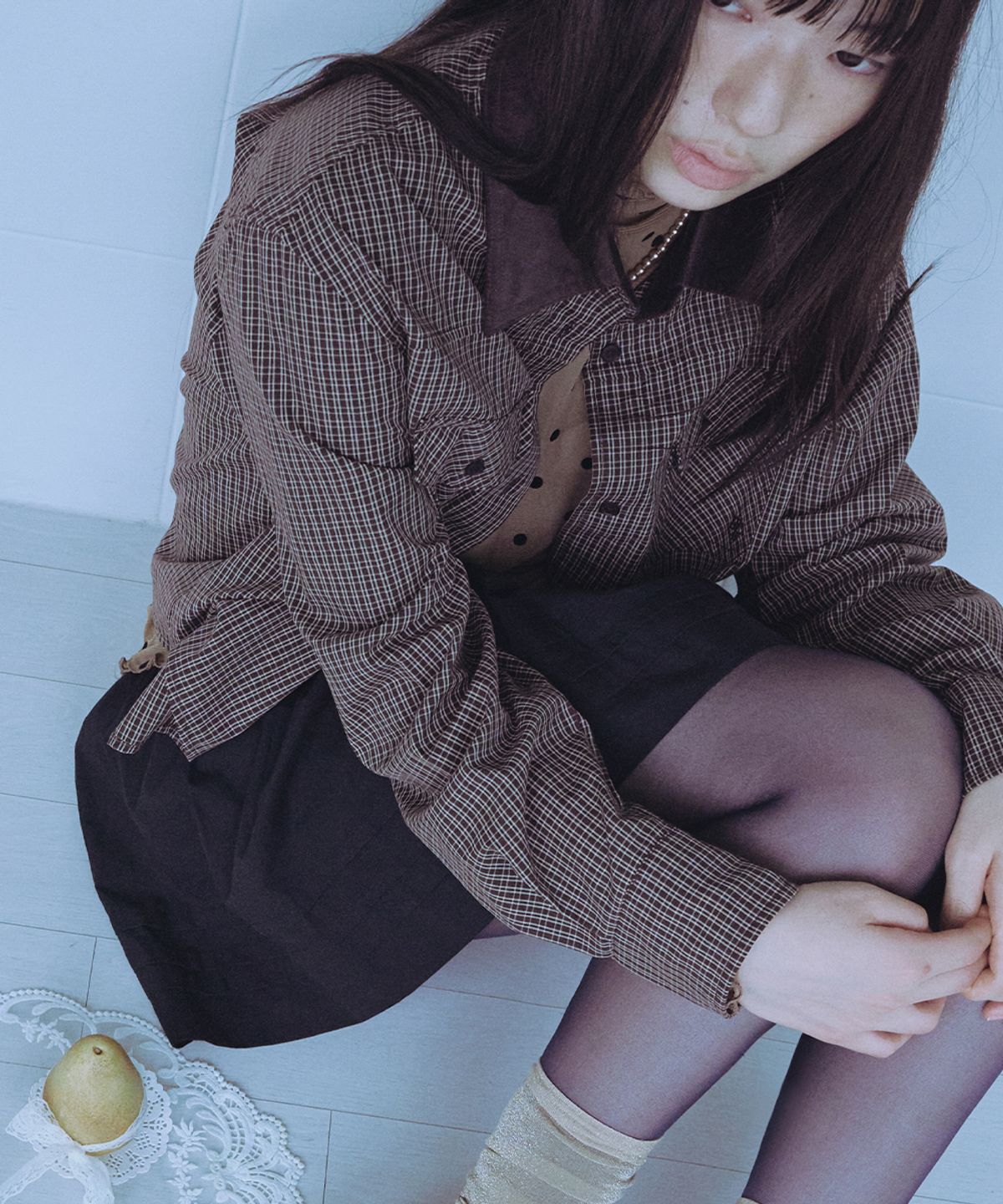 락피쉬웨더웨어(ROCKFISH WEATHERWEAR) CROPPED SHIRT - 2 colors