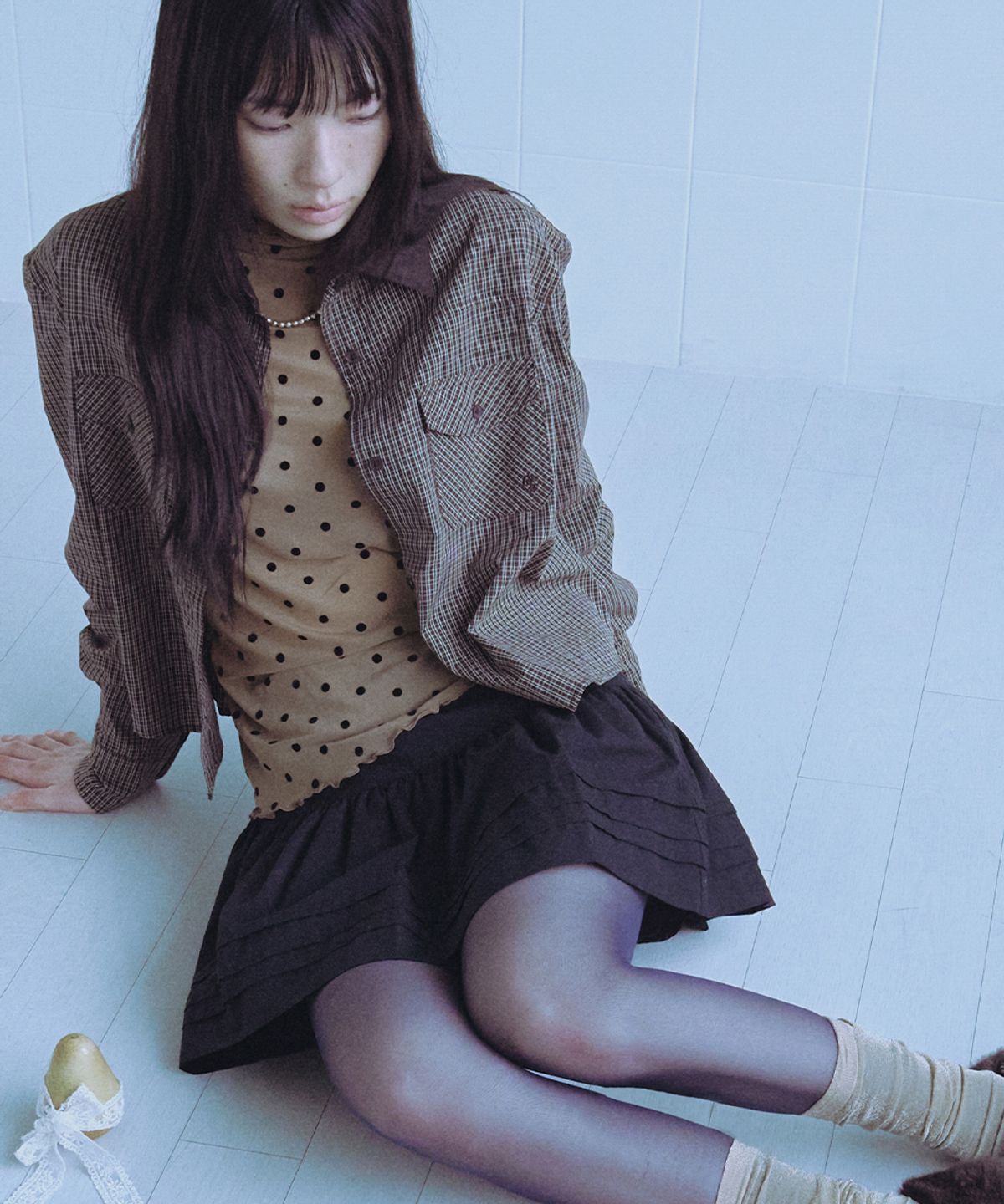 락피쉬웨더웨어(ROCKFISH WEATHERWEAR) CROPPED SHIRT - 2 colors
