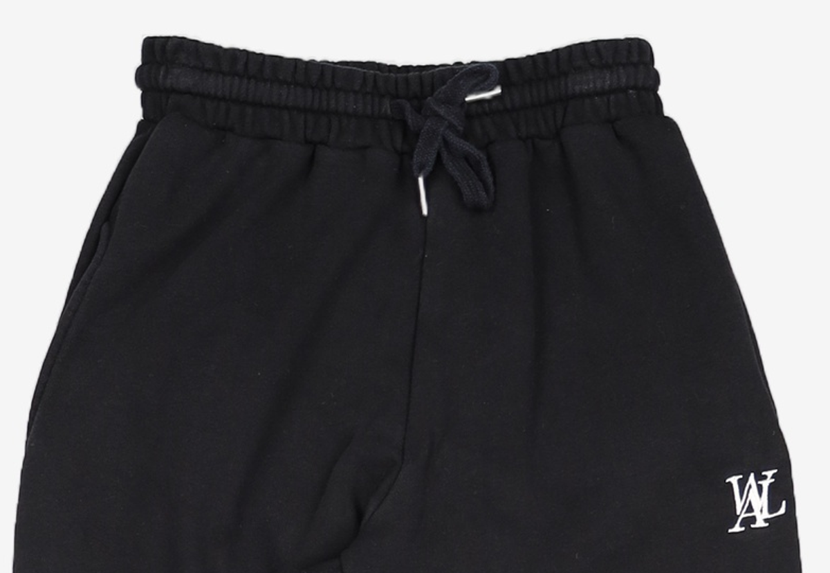 우알롱(WOOALONG) Signature jogger pants - BLUE GREEN S