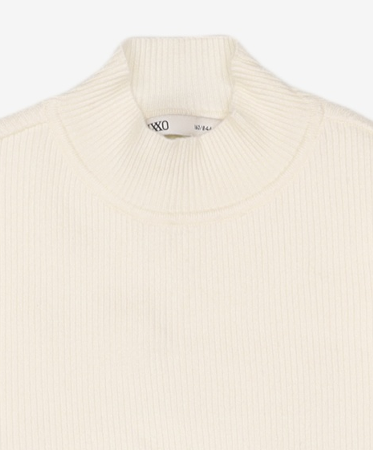 미쏘(MIXXO) 베이직 반하이넥 풀오버 MIWKACT40T S