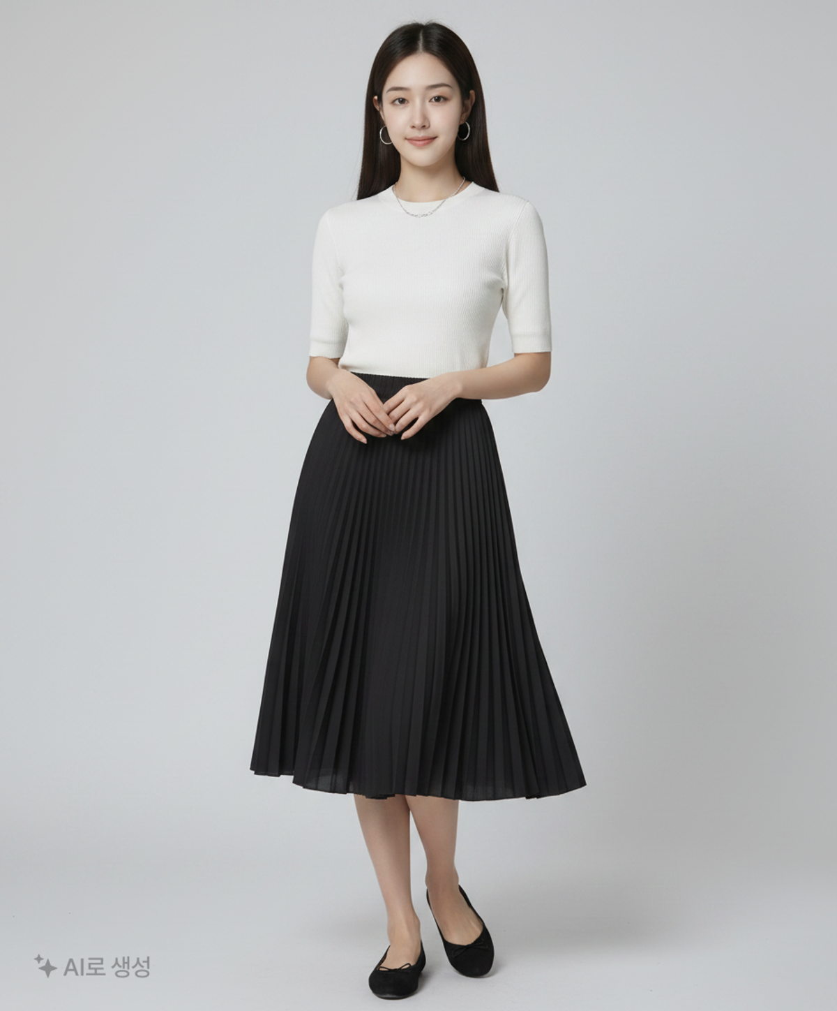 이프네(IFNE) 롱스커트 FREE
