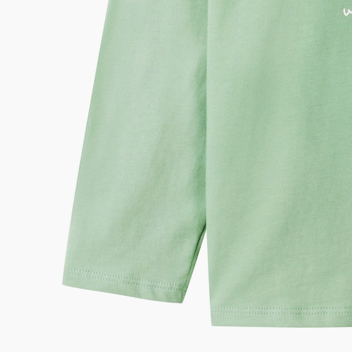 베네통키즈(BENETTONKIDS) 그래픽 싱글 티셔츠_QATS02641GN