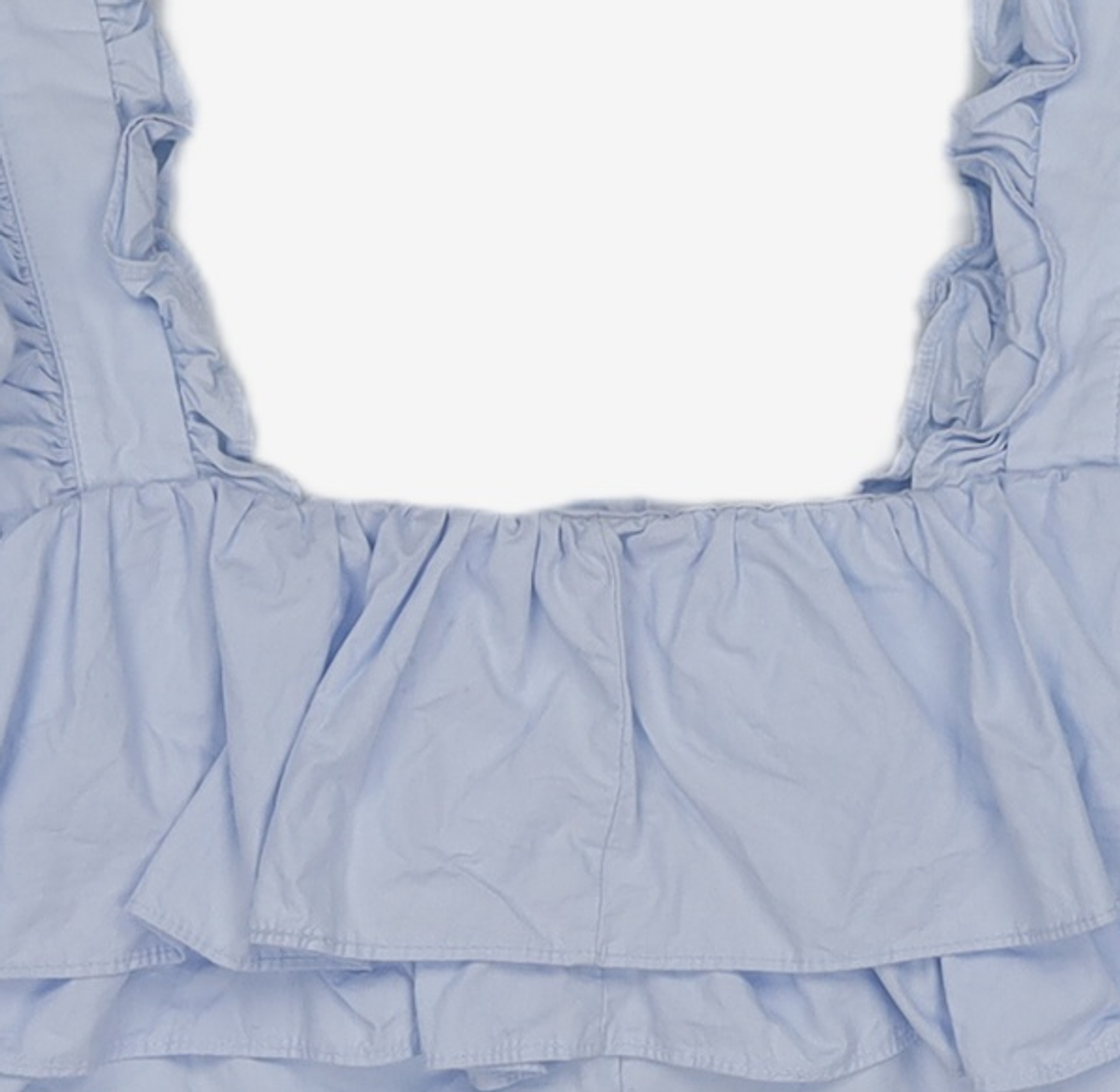 더티스(THETIS) RUFFLE DETAIL BLOUSE_TT2S106 SS