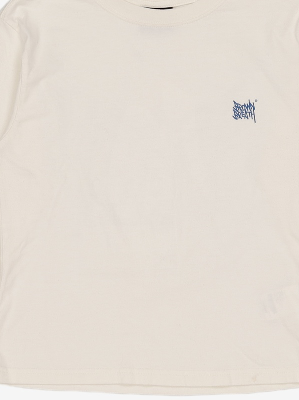 브라운브레스(BROWNBREATH) W BLUEPRINT TAG CROP LONGSLEEVE - IVORY M