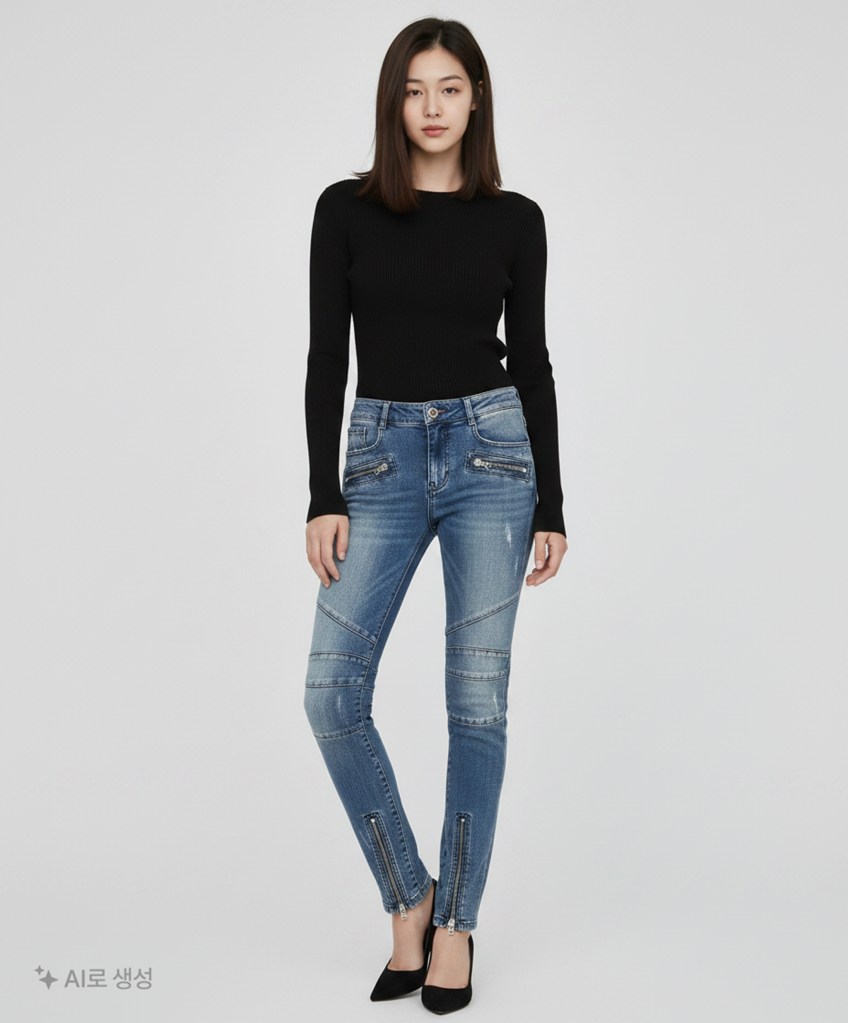 발망(BALMAIN) 청/데님 팬츠 36